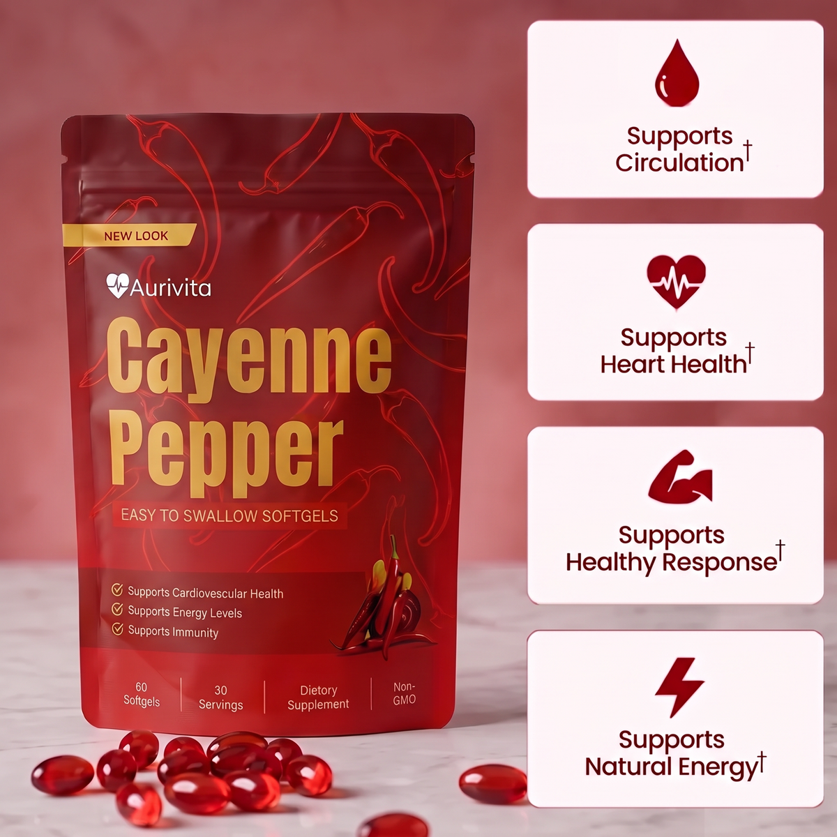 Auravital Cayenne Pepper — image 1