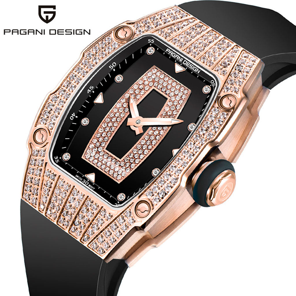 Relógio Feminino Pagani Design Marigold Black Gold