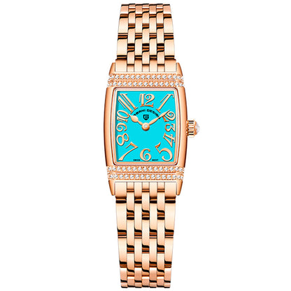 Relógio Feminino Pagani Design Sunflower Gold Blue