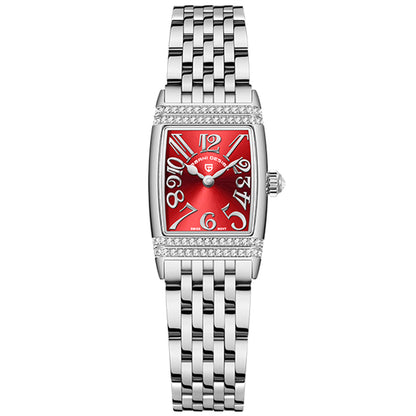 Relógio Feminino Pagani Design Sunflower Silver Red