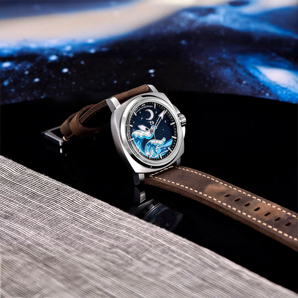 Pagani Design Wave Silver Brown